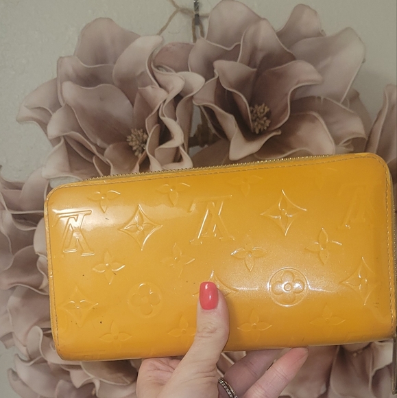 Louis vuitton yellow wallet,All Products : American Fashion Style Bags On Sale